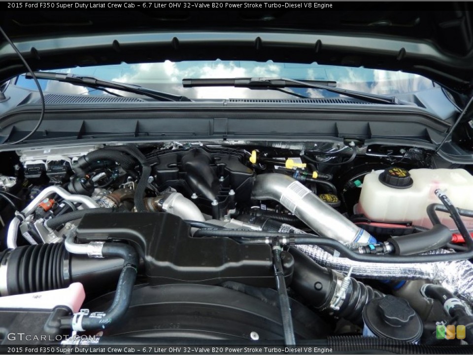6.7 Liter OHV 32-Valve B20 Power Stroke Turbo-Diesel V8 Engine for the 2015 Ford F350 Super Duty #94791804