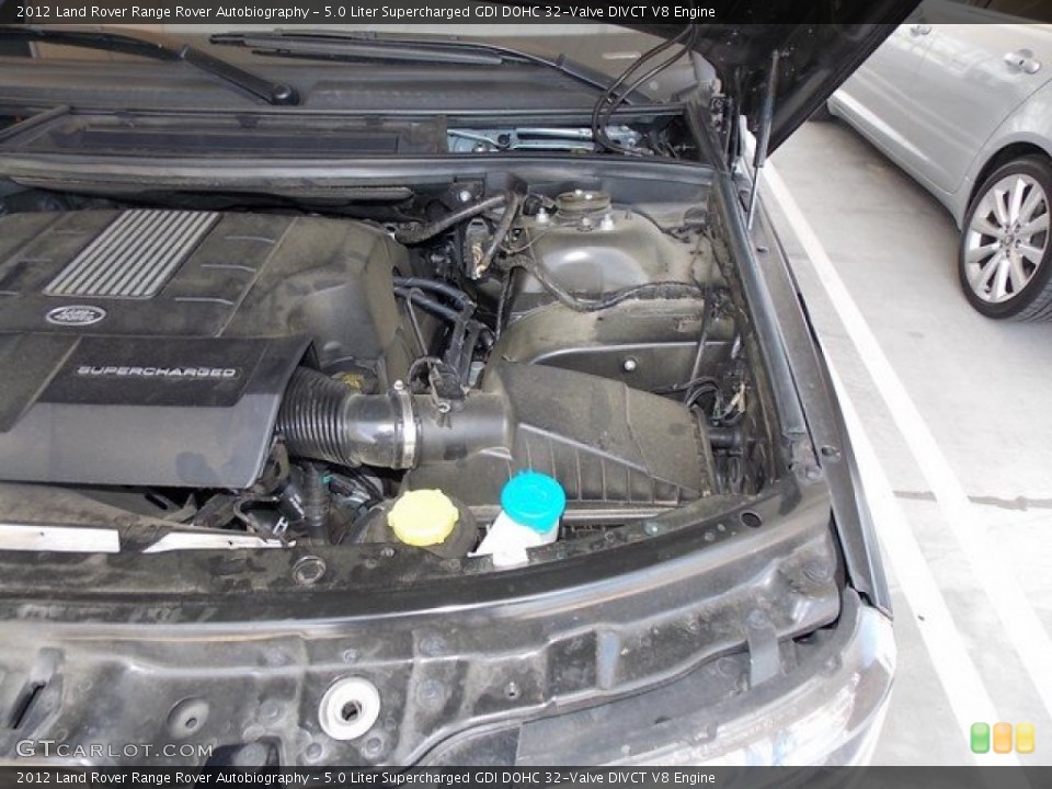 5.0 Liter Supercharged GDI DOHC 32-Valve DIVCT V8 Engine for the 2012 Land Rover Range Rover #94792647