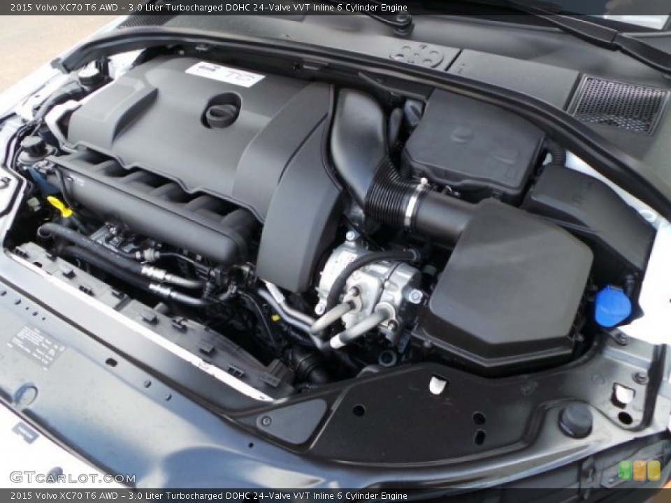 3.0 Liter Turbocharged DOHC 24-Valve VVT Inline 6 Cylinder Engine for the 2015 Volvo XC70 #94795593