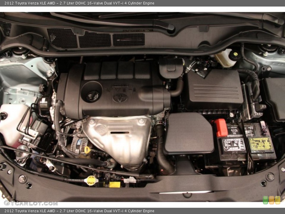 2.7 Liter DOHC 16-Valve Dual VVT-i 4 Cylinder Engine for the 2012 Toyota Venza #94800687