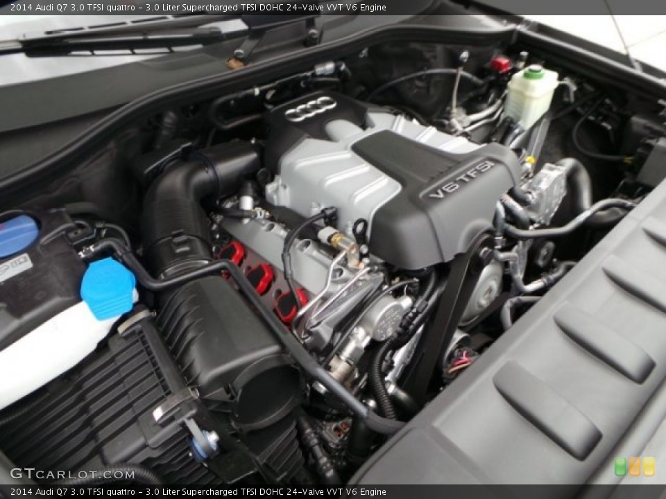 3.0 Liter Supercharged TFSI DOHC 24-Valve VVT V6 Engine for the 2014 Audi Q7 #94805352