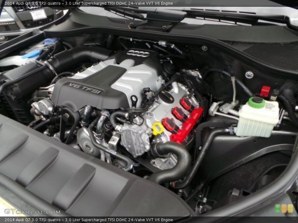 3.0 Liter Supercharged TFSI DOHC 24-Valve VVT V6 Engine for the 2014 Audi Q7 #94805358
