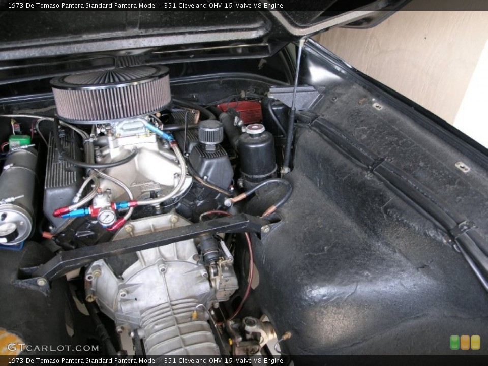 351 Cleveland OHV 16-Valve V8 Engine for the 1973 De Tomaso Pantera #94811240