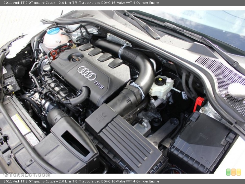 2.0 Liter TFSI Turbocharged DOHC 16-Valve VVT 4 Cylinder Engine for the 2011 Audi TT #94815200