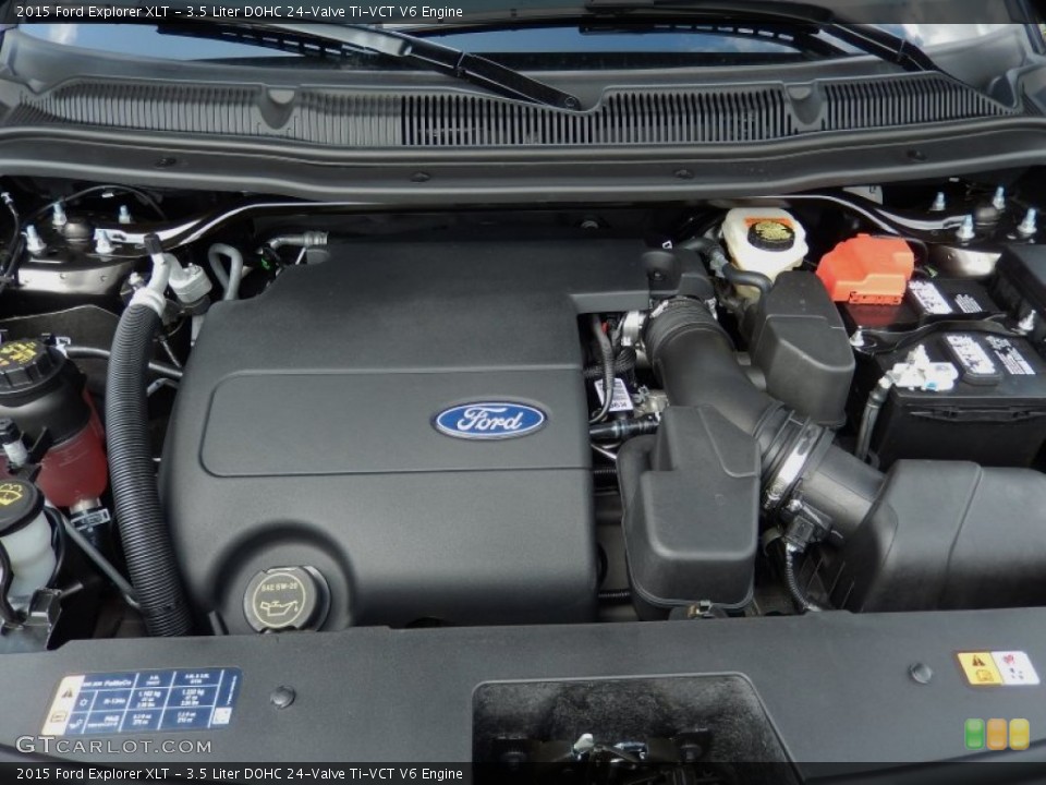3.5 Liter DOHC 24-Valve Ti-VCT V6 Engine for the 2015 Ford Explorer #94842866