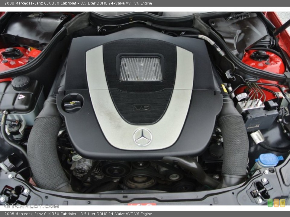 3.5 Liter DOHC 24-Valve VVT V6 2008 Mercedes-Benz CLK Engine