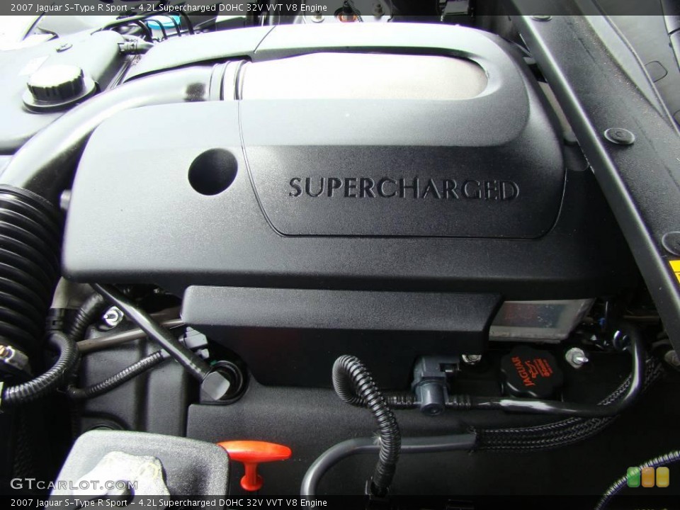 4.2L Supercharged DOHC 32V VVT V8 Engine for the 2007 Jaguar S-Type #9490938