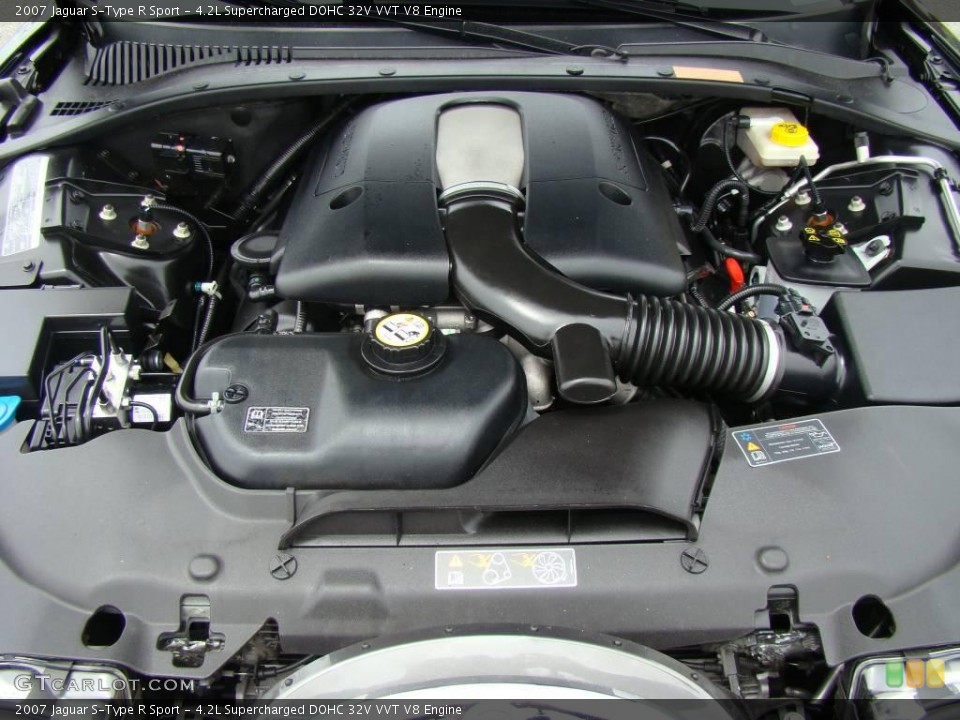 4.2L Supercharged DOHC 32V VVT V8 Engine for the 2007 Jaguar S-Type #9490958