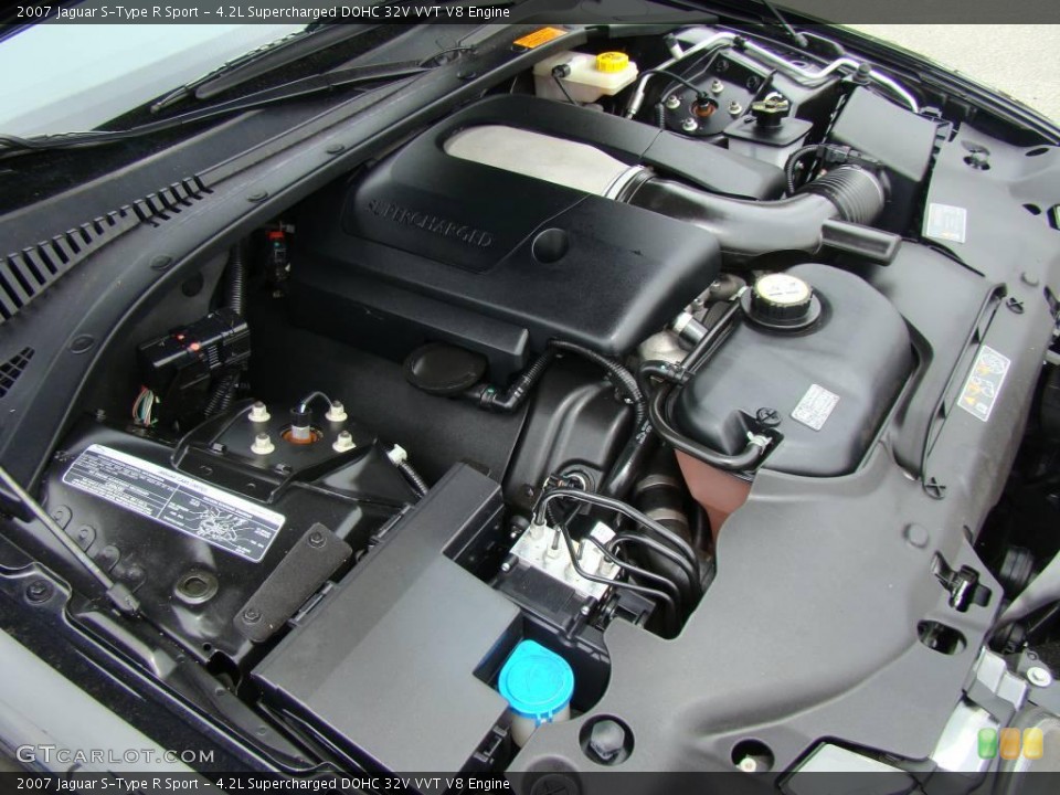 4.2L Supercharged DOHC 32V VVT V8 Engine for the 2007 Jaguar S-Type #9490968