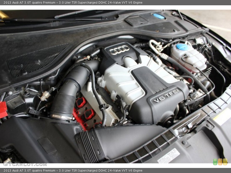 3.0 Liter TSFI Supercharged DOHC 24-Valve VVT V6 Engine for the 2013 Audi A7 #94926909