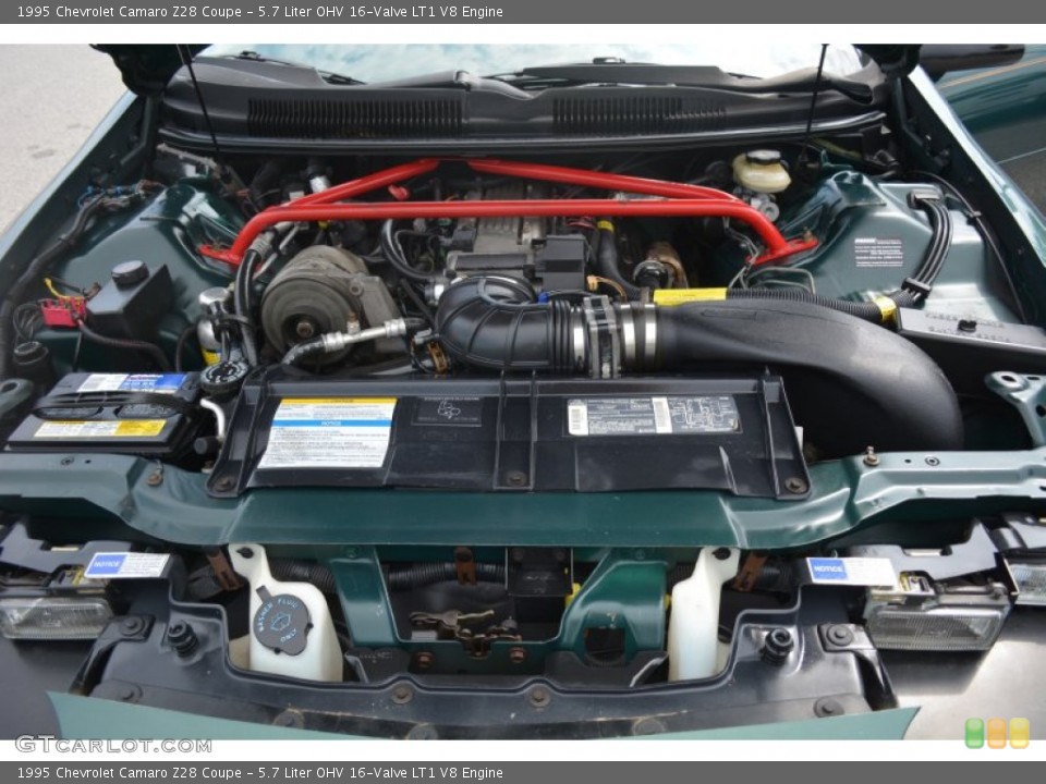 5.7 Liter OHV 16-Valve LT1 V8 Engine for the 1995 Chevrolet Camaro #94965188