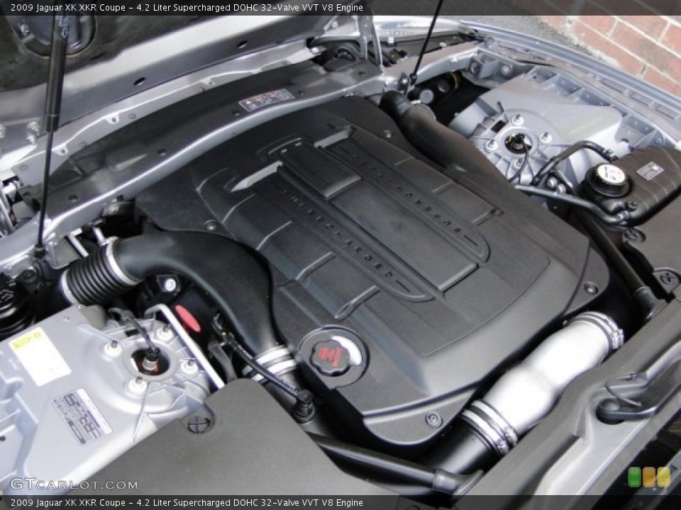 4.2 Liter Supercharged DOHC 32-Valve VVT V8 Engine for the 2009 Jaguar XK #94977500
