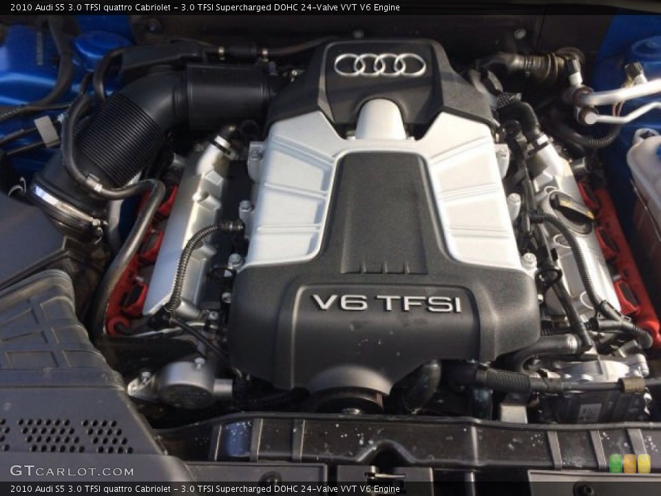3.0 TFSI Supercharged DOHC 24-Valve VVT V6 2010 Audi S5 Engine