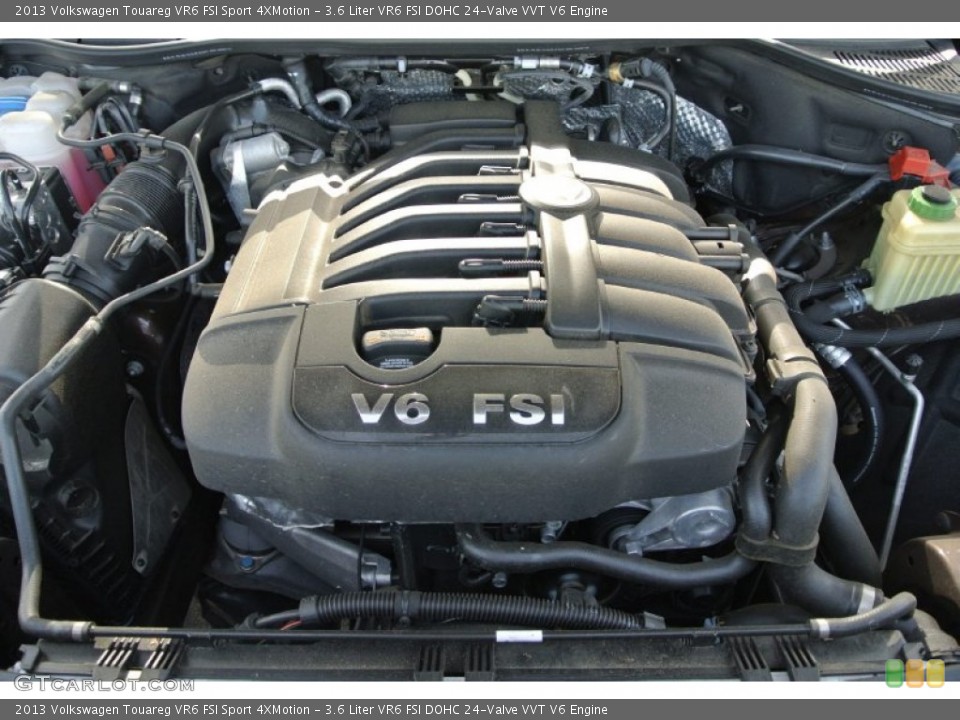 3.6 Liter VR6 FSI DOHC 24-Valve VVT V6 Engine for the 2013 Volkswagen Touareg #95009392
