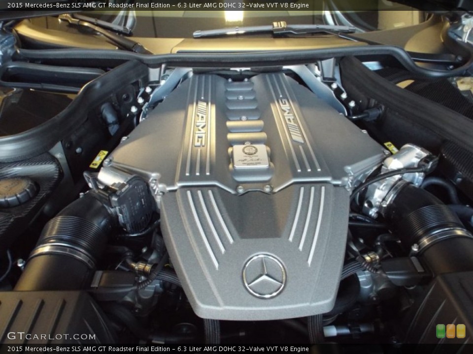 6.3 Liter AMG DOHC 32-Valve VVT V8 Engine for the 2015 Mercedes-Benz SLS #95015503
