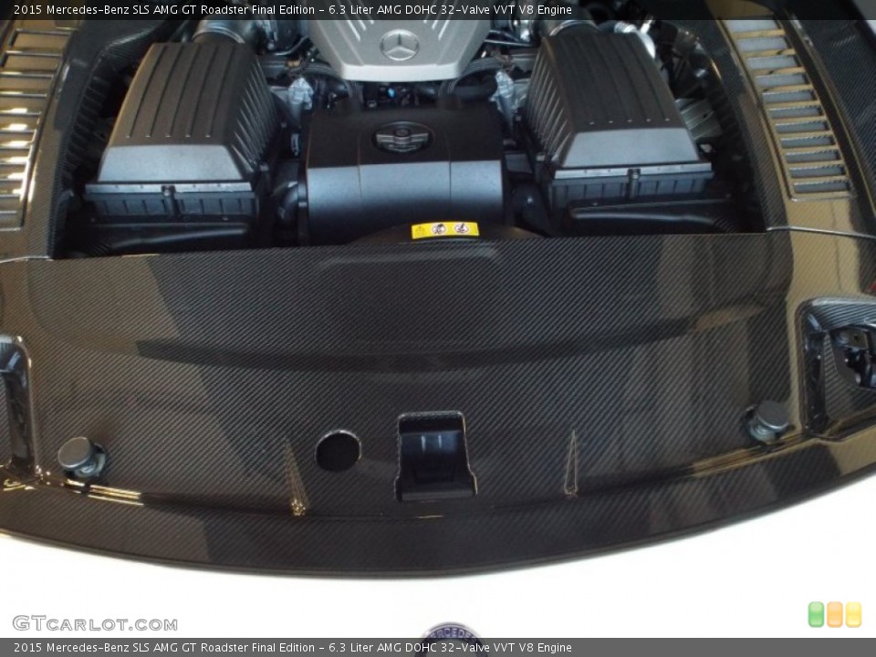 6.3 Liter AMG DOHC 32-Valve VVT V8 Engine for the 2015 Mercedes-Benz SLS #95015548