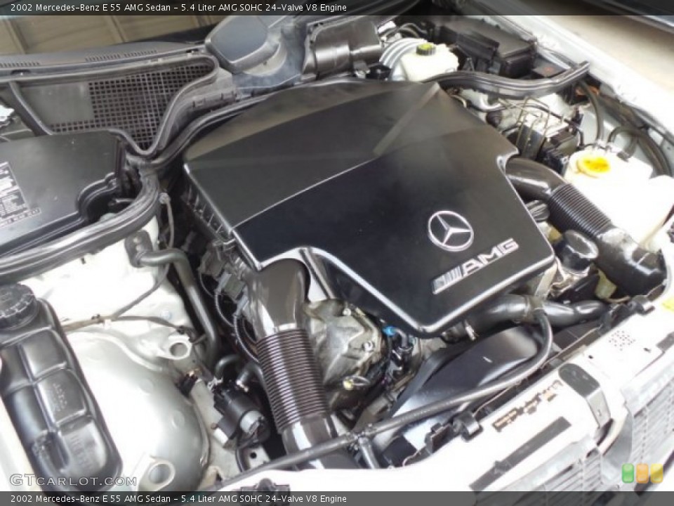5.4 Liter AMG SOHC 24-Valve V8 2002 Mercedes-Benz E Engine