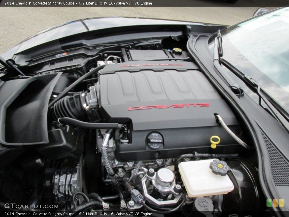 6.2 Liter DI OHV 16-Valve VVT V8 Engine for the 2014 Chevrolet Corvette #95048715