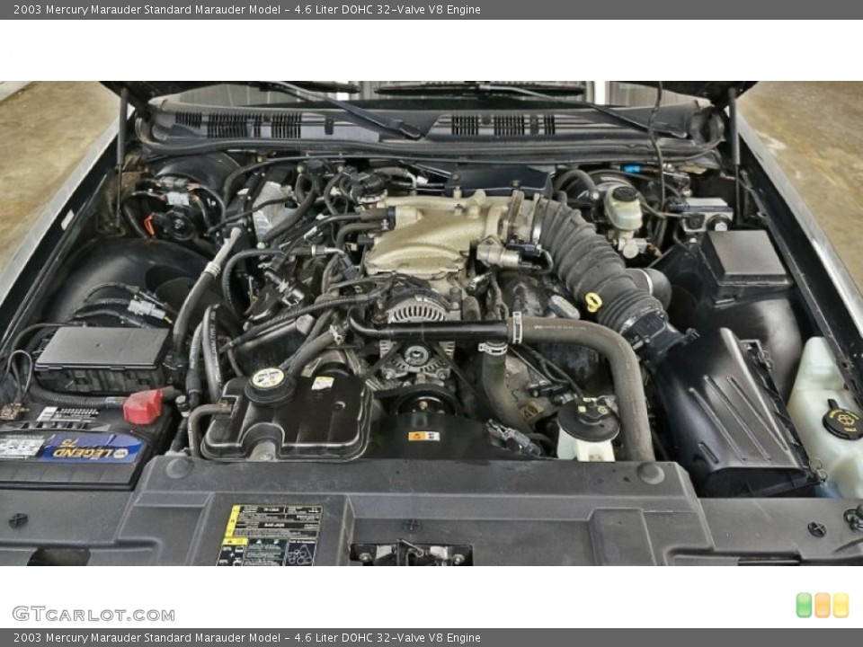 4.6 Liter DOHC 32-Valve V8 2003 Mercury Marauder Engine
