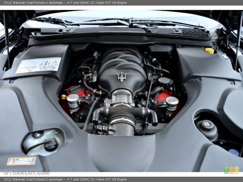 4.7 Liter DOHC 32-Valve VVT V8 Engine for the 2012 Maserati GranTurismo #95172743
