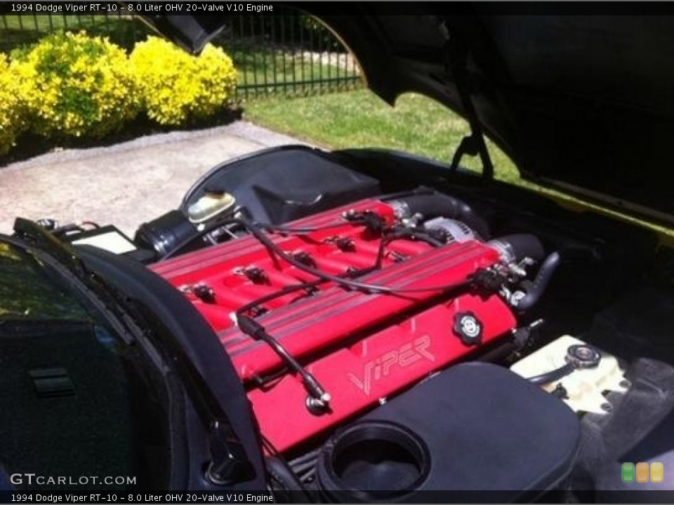 8.0 Liter OHV 20-Valve V10 Engine for the 1994 Dodge Viper #95173451