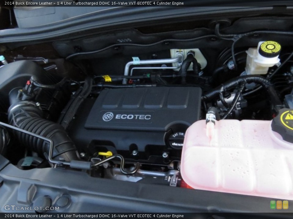 1.4 Liter Turbocharged DOHC 16-Valve VVT ECOTEC 4 Cylinder Engine for the 2014 Buick Encore #95182126