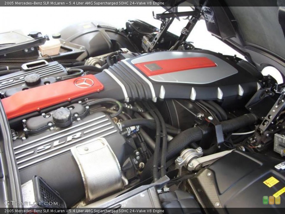 5.4 Liter AMG Supercharged SOHC 24-Valve V8 Engine for the 2005 Mercedes-Benz SLR #9519776