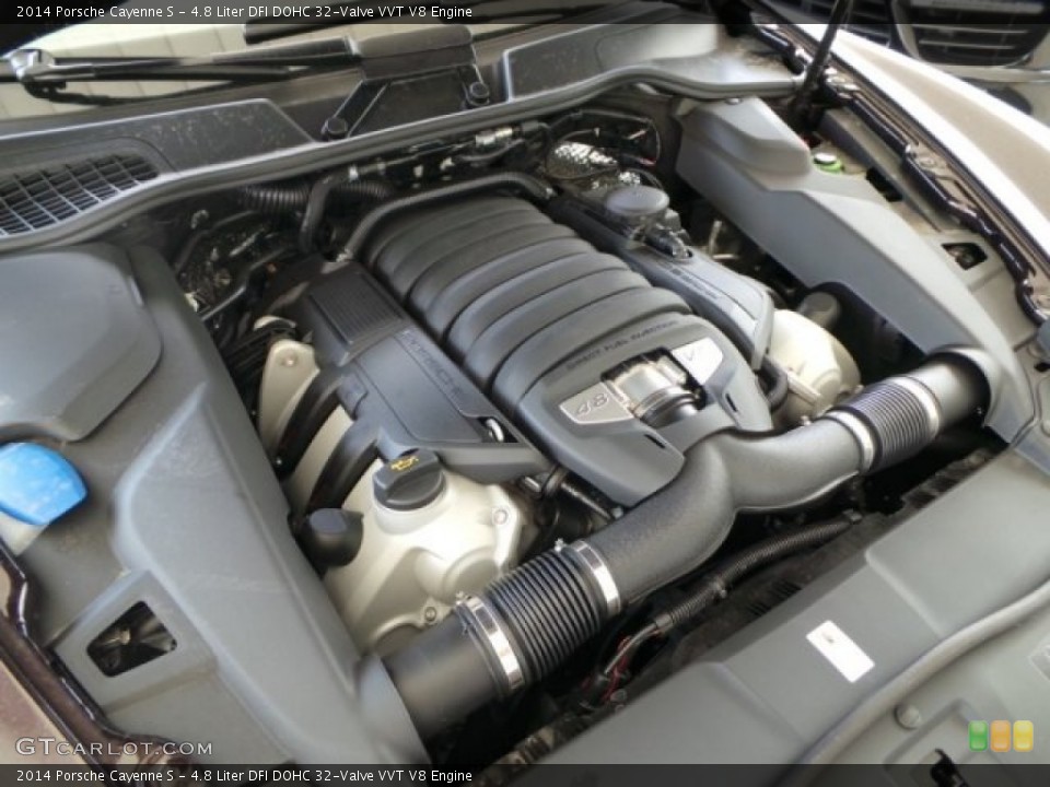 4.8 Liter DFI DOHC 32-Valve VVT V8 Engine for the 2014 Porsche Cayenne #95246985