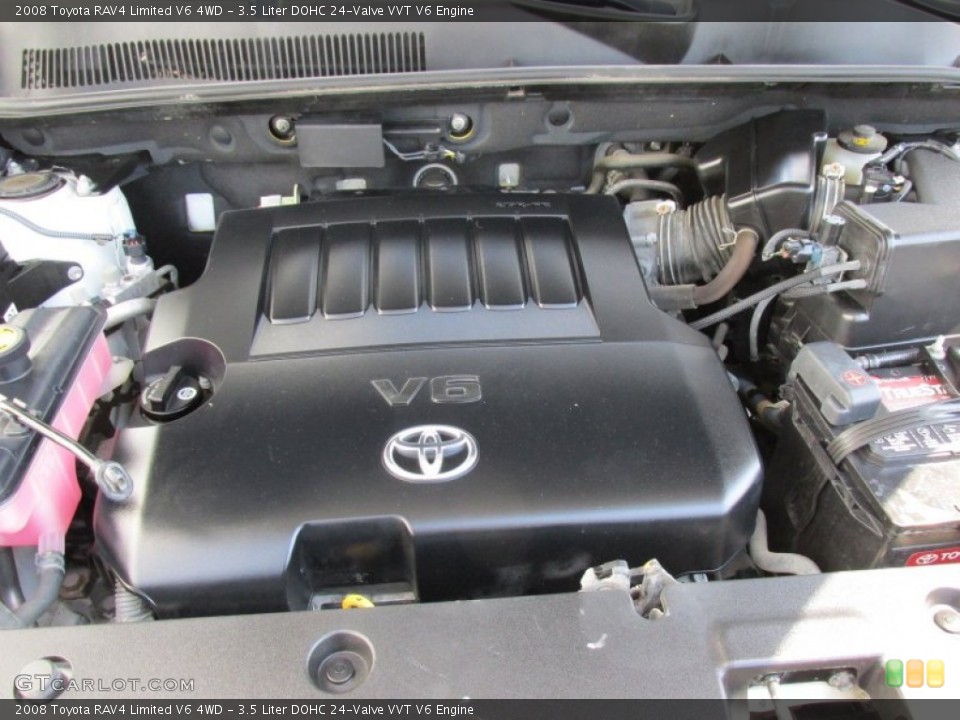 3.5 Liter DOHC 24-Valve VVT V6 Engine for the 2008 Toyota RAV4 #95271306
