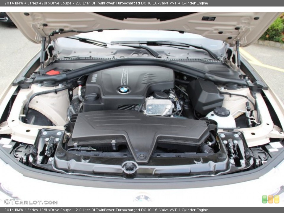 2.0 Liter DI TwinPower Turbocharged DOHC 16-Valve VVT 4 Cylinder Engine for the 2014 BMW 4 Series #95274288