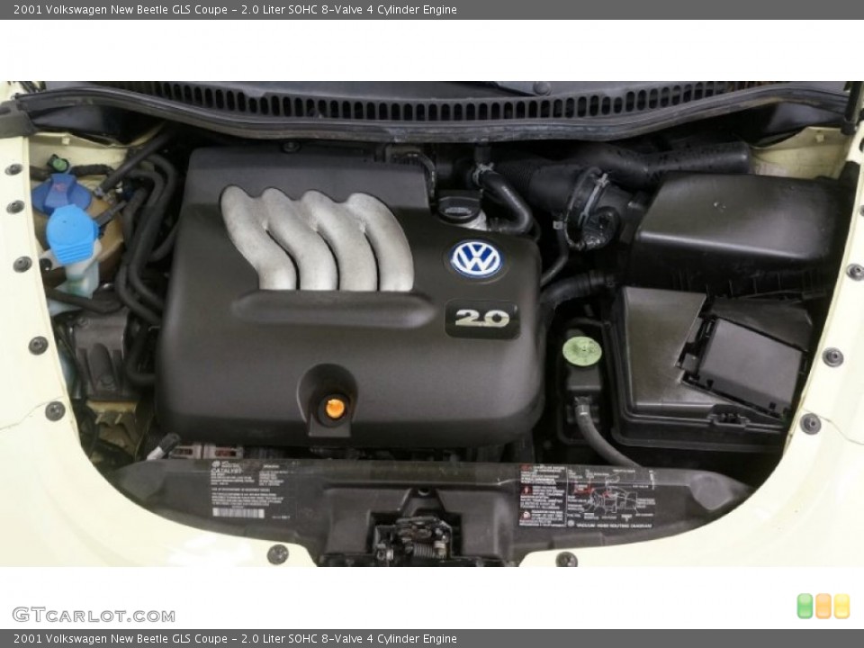 2.0 Liter SOHC 8-Valve 4 Cylinder Engine for the 2001 Volkswagen New Beetle #95277606