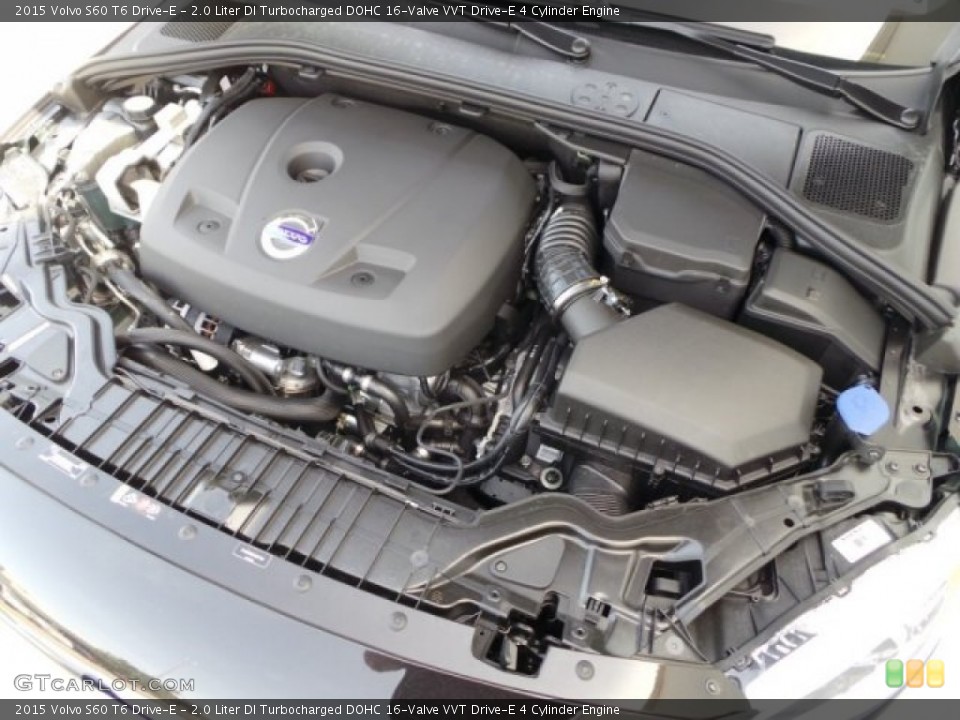 2.0 Liter DI Turbocharged DOHC 16-Valve VVT Drive-E 4 Cylinder Engine for the 2015 Volvo S60 #95282346