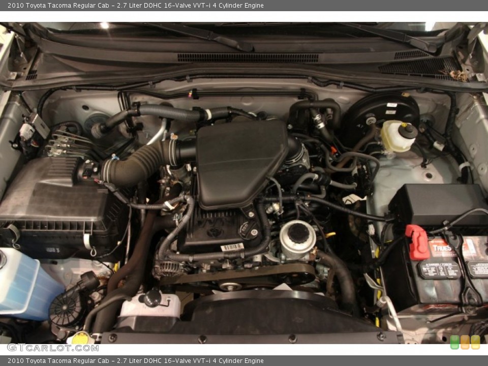 2.7 Liter DOHC 16-Valve VVT-i 4 Cylinder Engine for the 2010 Toyota Tacoma #95296021