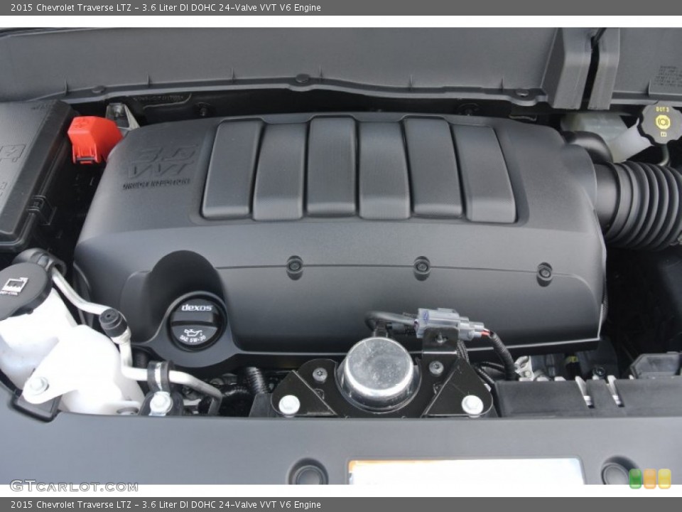 3.6 Liter DI DOHC 24-Valve VVT V6 Engine for the 2015 Chevrolet Traverse #95317963