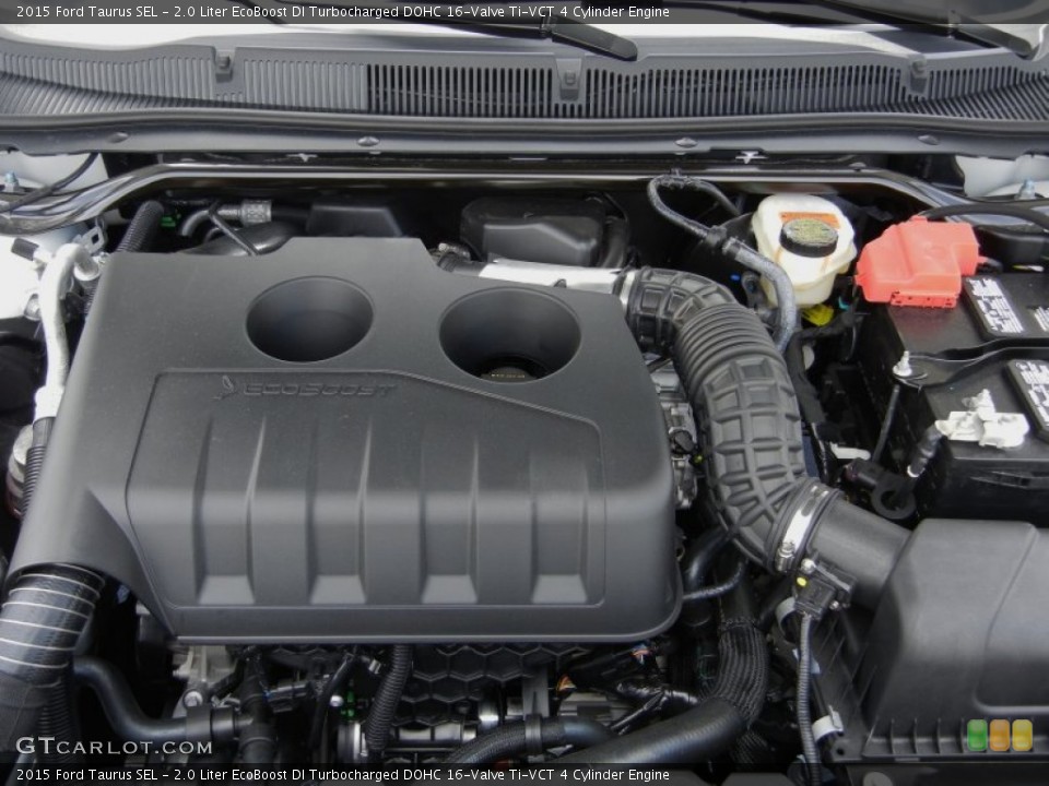 2.0 Liter EcoBoost DI Turbocharged DOHC 16-Valve Ti-VCT 4 Cylinder 2015 Ford Taurus Engine