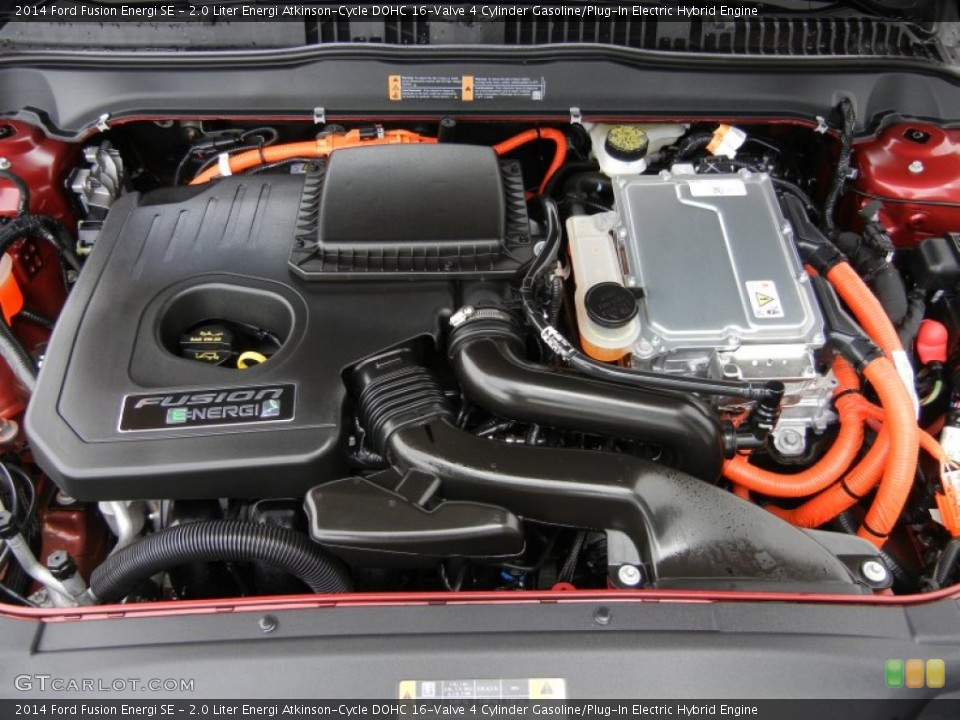 2.0 Liter Energi Atkinson-Cycle DOHC 16-Valve 4 Cylinder Gasoline/Plug-In Electric Hybrid 2014 Ford Fusion Engine
