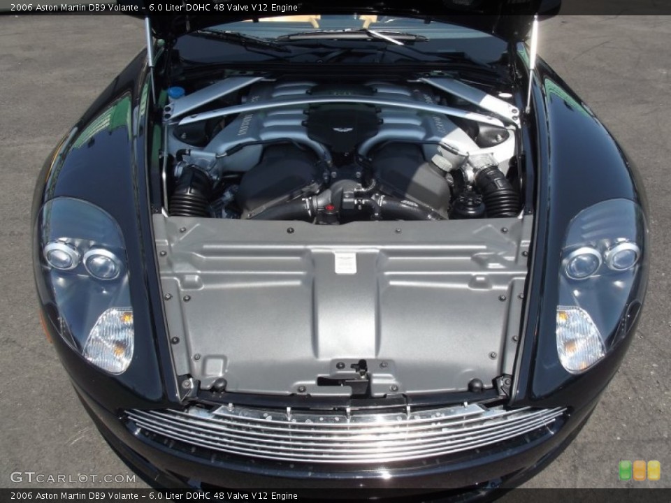 6.0 Liter DOHC 48 Valve V12 Engine for the 2006 Aston Martin DB9 #95319316