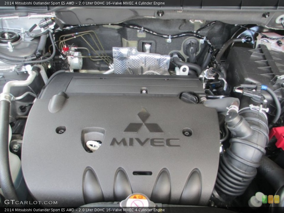 2.0 Liter DOHC 16-Valve MIVEC 4 Cylinder Engine for the 2014 Mitsubishi Outlander Sport #95322979
