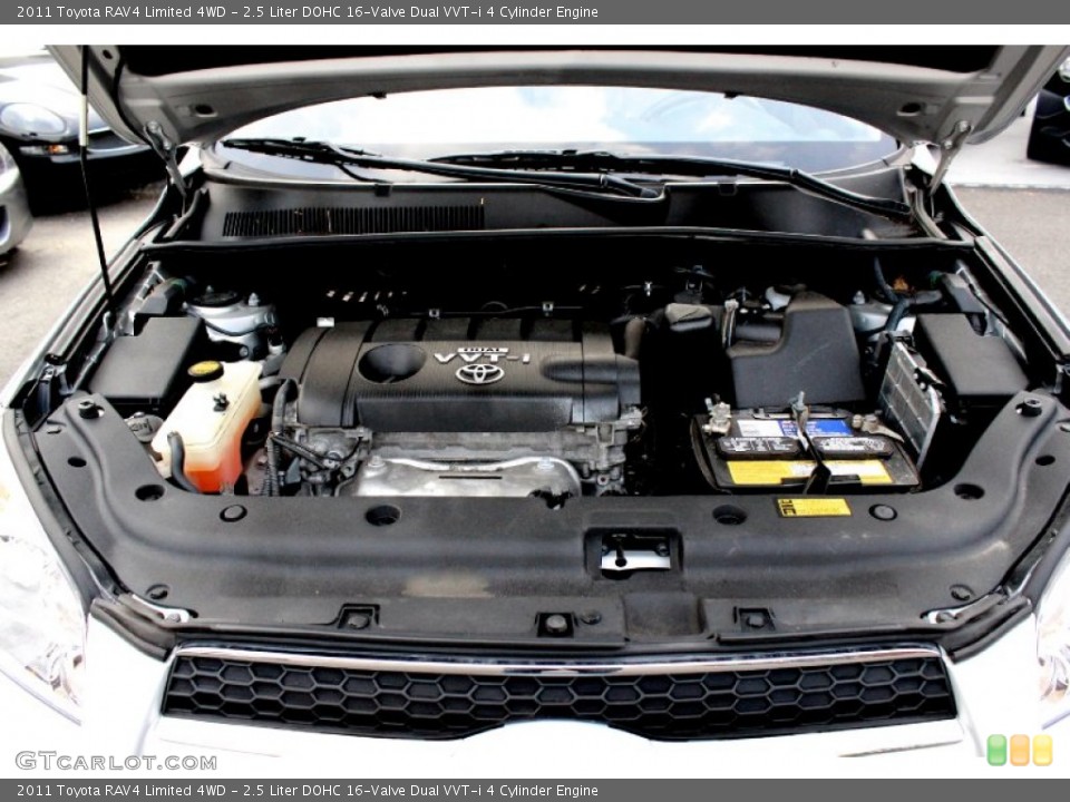 2.5 Liter DOHC 16-Valve Dual VVT-i 4 Cylinder Engine for the 2011 Toyota RAV4 #95323423