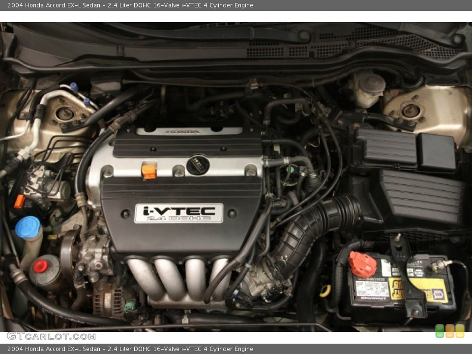 2.4 Liter DOHC 16-Valve i-VTEC 4 Cylinder Engine for the 2004 Honda Accord #95326429