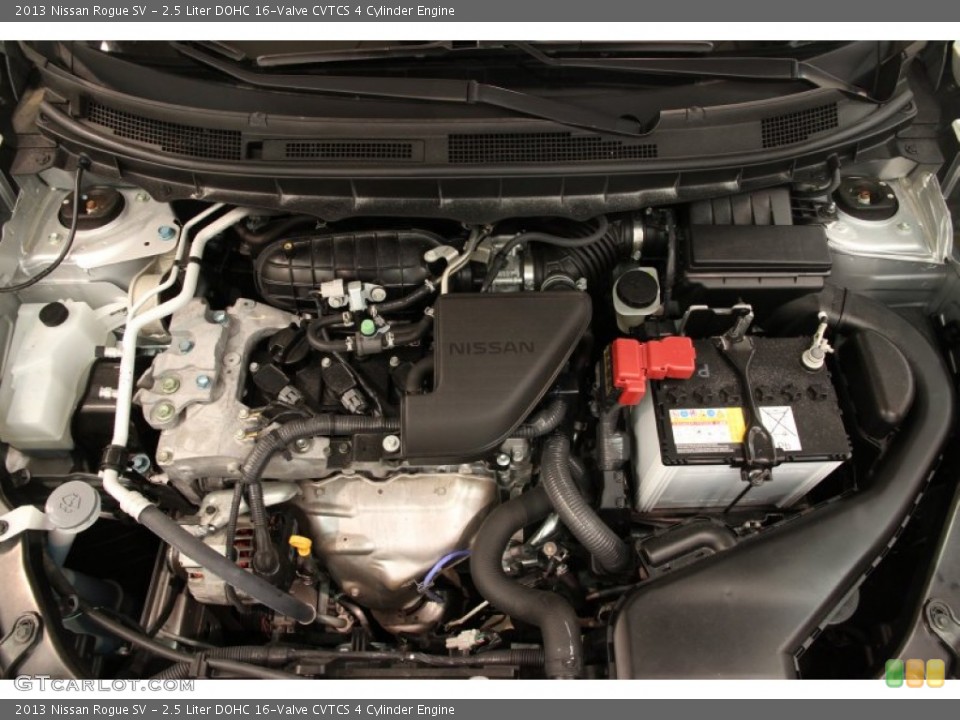 2.5 Liter DOHC 16-Valve CVTCS 4 Cylinder Engine for the 2013 Nissan Rogue #95368334