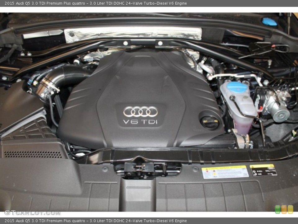 3.0 Liter TDI DOHC 24-Valve Turbo-Diesel V6 Engine for the 2015 Audi Q5 #95375393