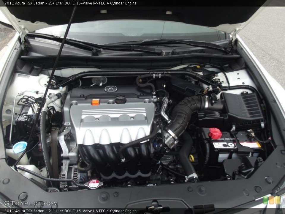 2.4 Liter DOHC 16-Valve i-VTEC 4 Cylinder 2011 Acura TSX Engine