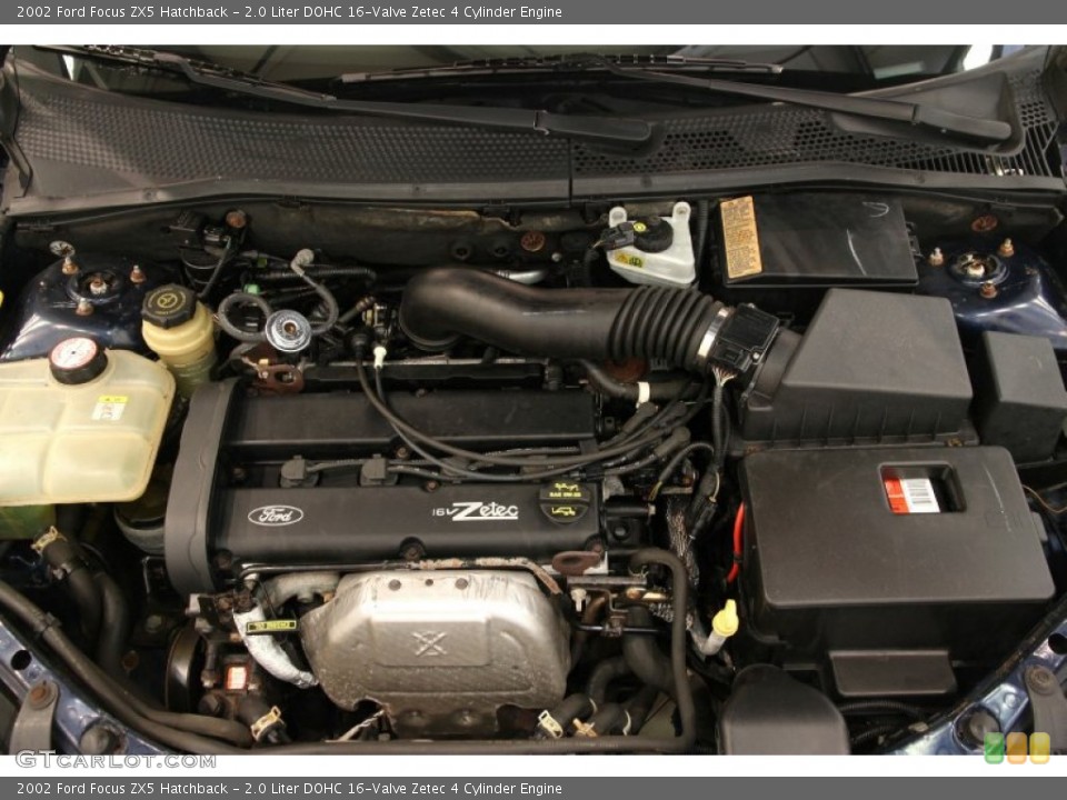 2.0 Liter DOHC 16-Valve Zetec 4 Cylinder Engine for the 2002 Ford Focus #95396156