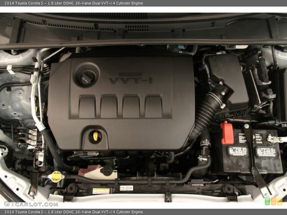 1.8 Liter DOHC 16-Valve Dual VVT-i 4 Cylinder Engine for the 2014 Toyota Corolla #95400663