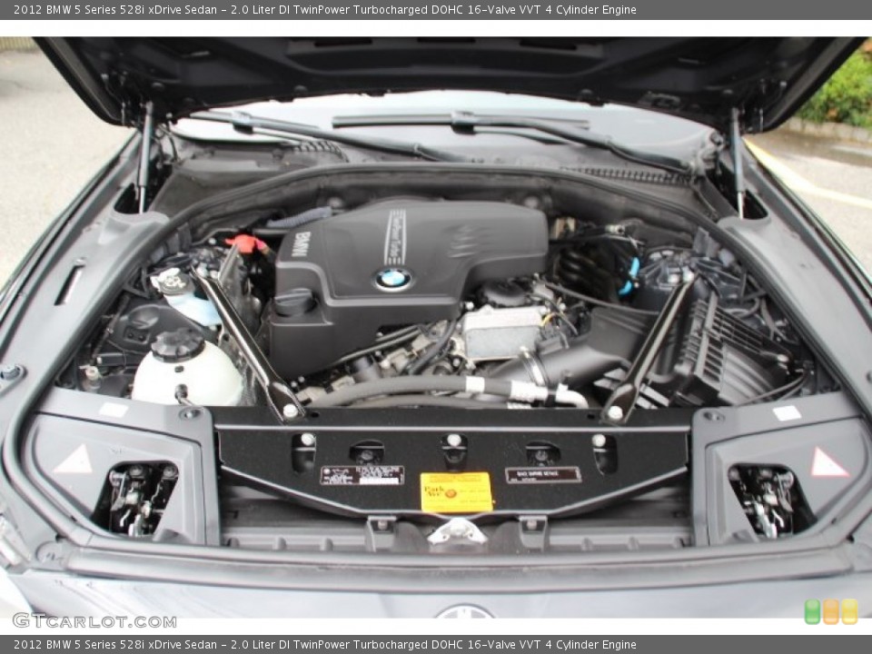 2.0 Liter DI TwinPower Turbocharged DOHC 16-Valve VVT 4 Cylinder Engine for the 2012 BMW 5 Series #95407061