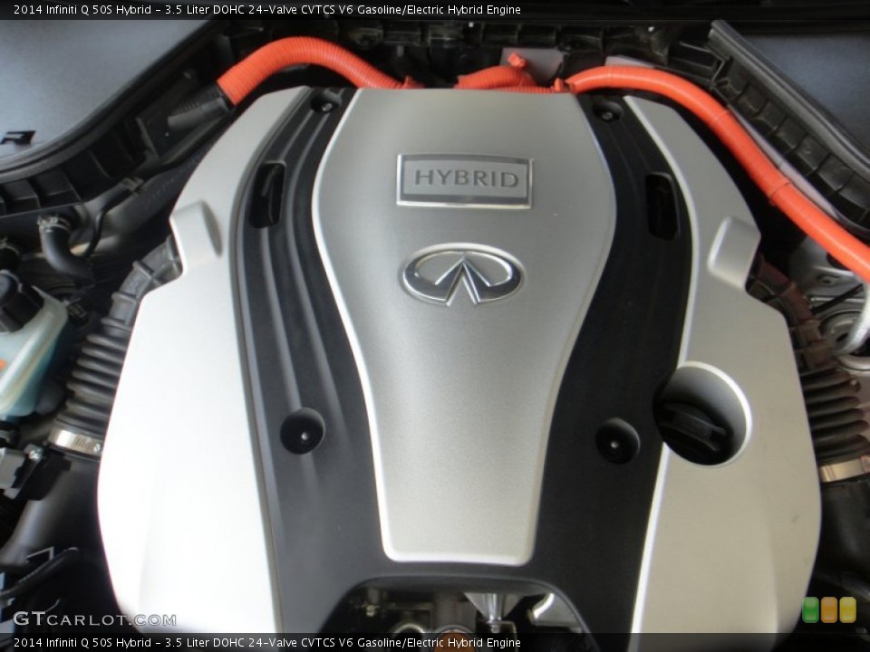 3.5 Liter DOHC 24-Valve CVTCS V6 Gasoline/Electric Hybrid Engine for the 2014 Infiniti Q #95408732