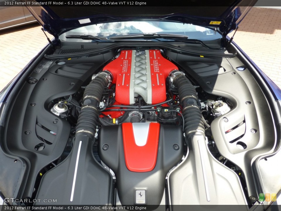 6.3 Liter GDI DOHC 48-Valve VVT V12 Engine for the 2012 Ferrari FF #95422305