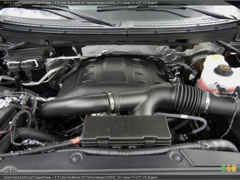 3.5 Liter EcoBoost DI Turbocharged DOHC 24-Valve Ti-VCT V6 Engine for the 2014 Ford F150 #95454158