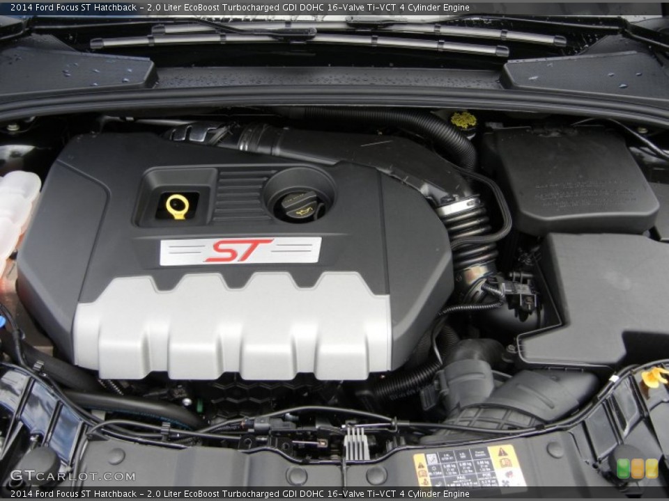 2.0 Liter EcoBoost Turbocharged GDI DOHC 16-Valve Ti-VCT 4 Cylinder 2014 Ford Focus Engine